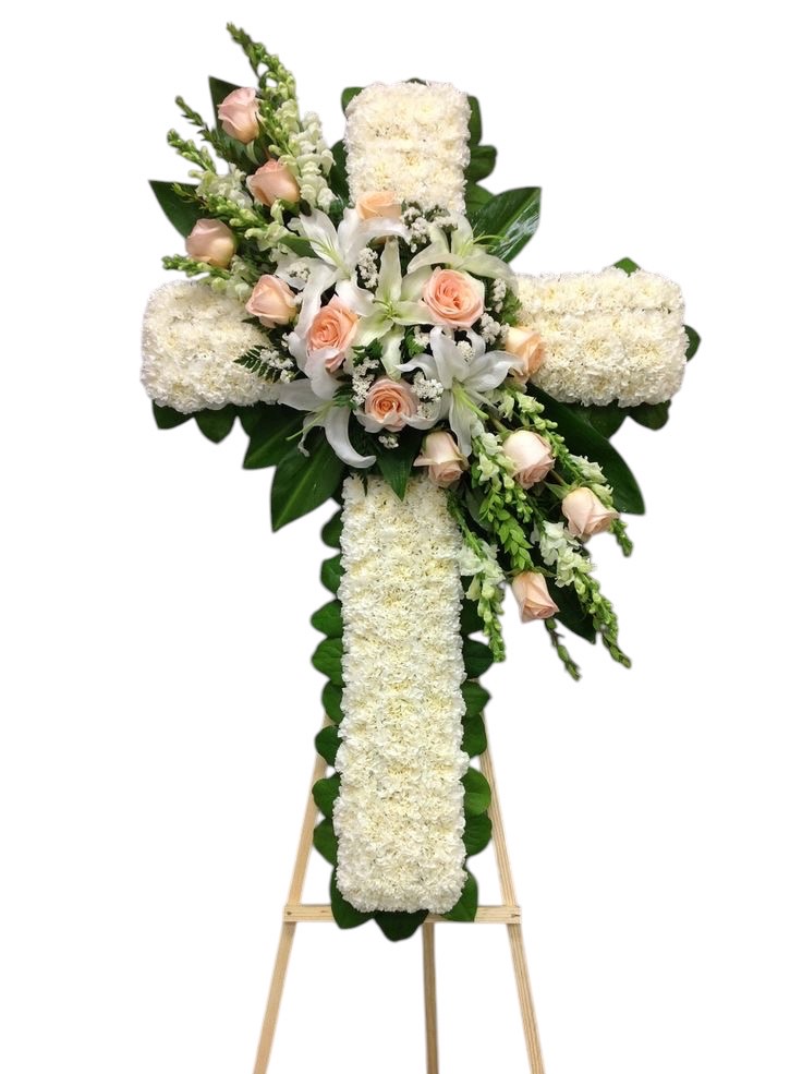 Στεφάνι με Μεικτά Λουλούδια